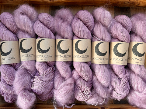 Merino Nylon Sock/Mohair Silk Lace Arabesque Color Kit-Ready to Ship!