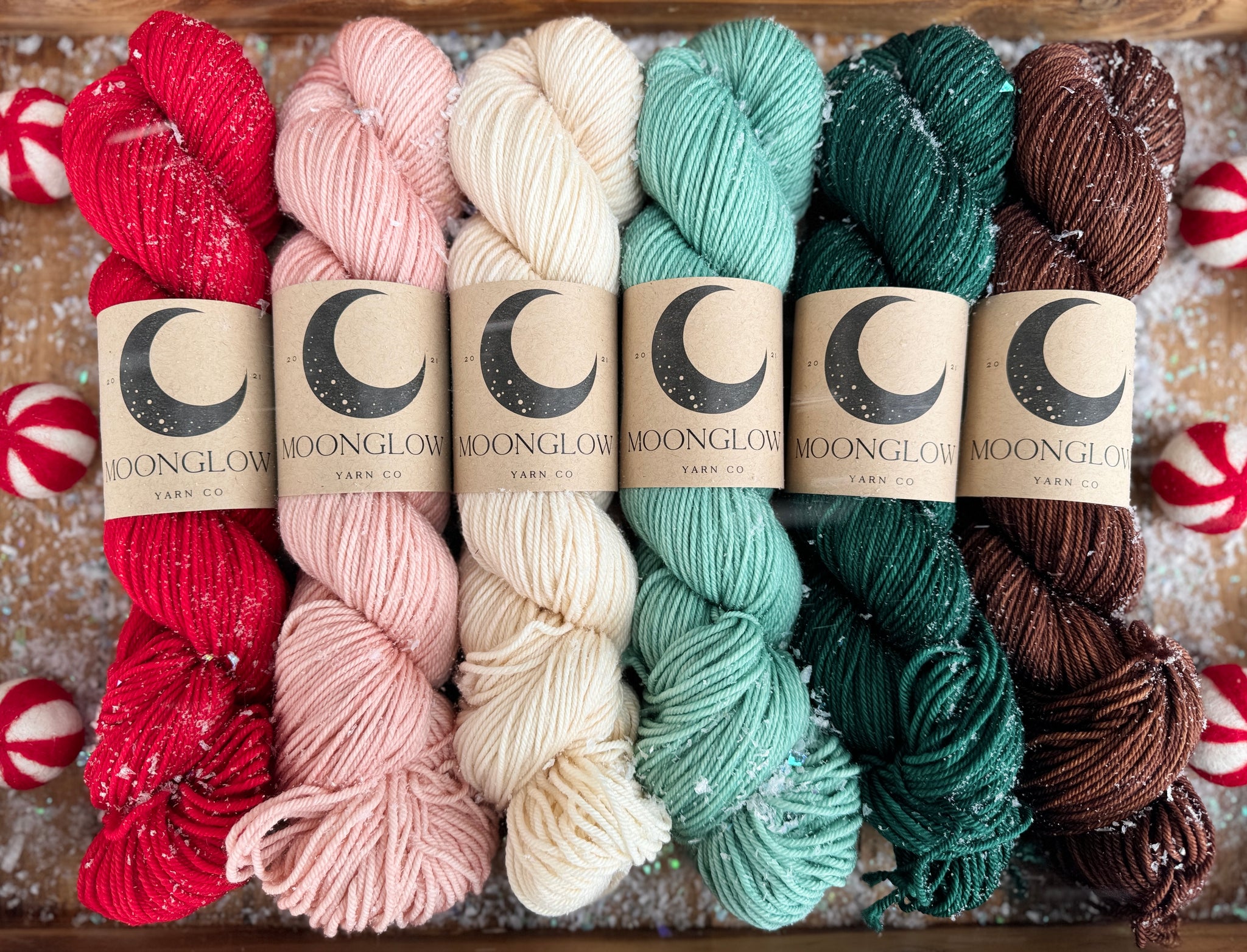 Merino DK Cozy Christmas Color Kit (115g skeins)-Ready to Ship!