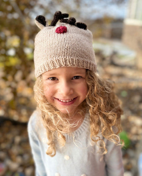 Tiny Reindeer Hat Kit- Ready to Ship!