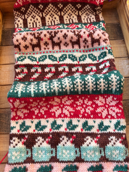 Merino DK Cozy Christmas Half Skein Kit-Preorder Shipping by November 25th!