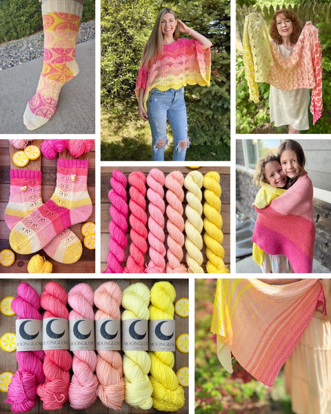 PREORDER! Merino DK Lemonade Fade Color Kit -Shipping by July 31st!