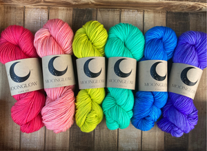 Merino Nylon Sock Summer Brights Color Kit Ready to Ship!